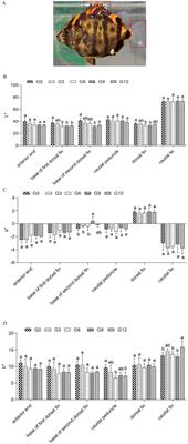 Enhancement of body red coloration in juvenile spotted scat (Scatophagus argus) by dietary supplementation with Lianjiang red orange peels as a natural carotenoid source